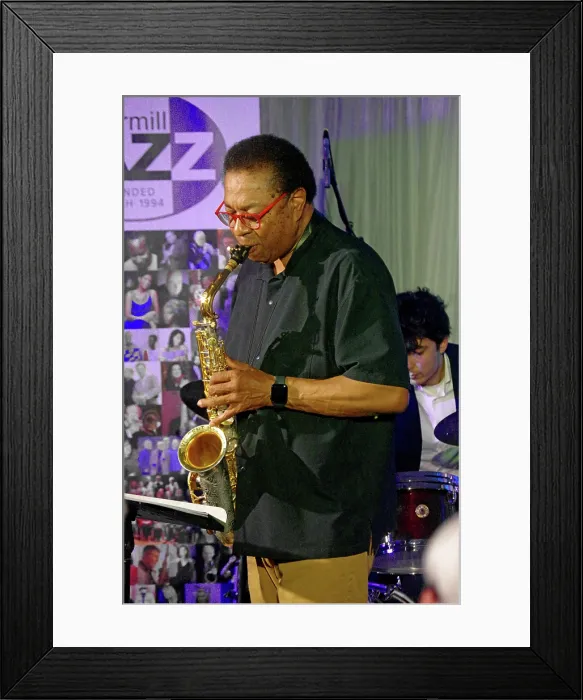 Framed Print : Vincent Herring, Joan Fort Trio plus Vincent Herring, Watermill Jazz Club, Dorking, Surrey, May 2025 Creator: Brian O'Connor. Vincent Herring Framed Print : Vincent Herring, Joan Fort Trio plus Vincent Herring, Watermill Jazz Club, Dorking, Surrey, May 2025 Creator: Brian O'Connor. Vincent Herring