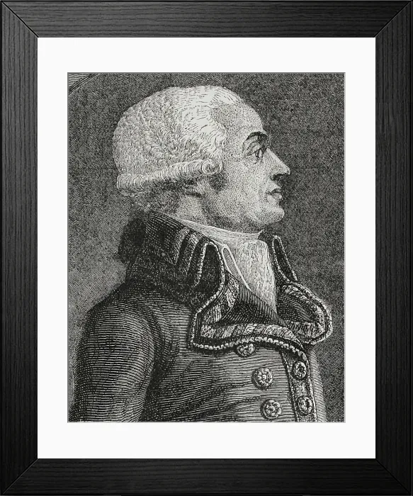 Framed Print : Charles Francois Dumouriez (1739-1823), French general who took part in the French…, 1876. Creator: Adolphe Francois Pannemaker Framed Print : Charles Francois Dumouriez (1739-1823), French general who took part in the French…, 1876. Creator: Adolphe Francois Pannemaker