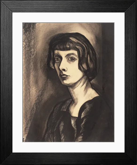Framed Print : Self-Portrait, 1921 Framed Print : Self-Portrait, 1921