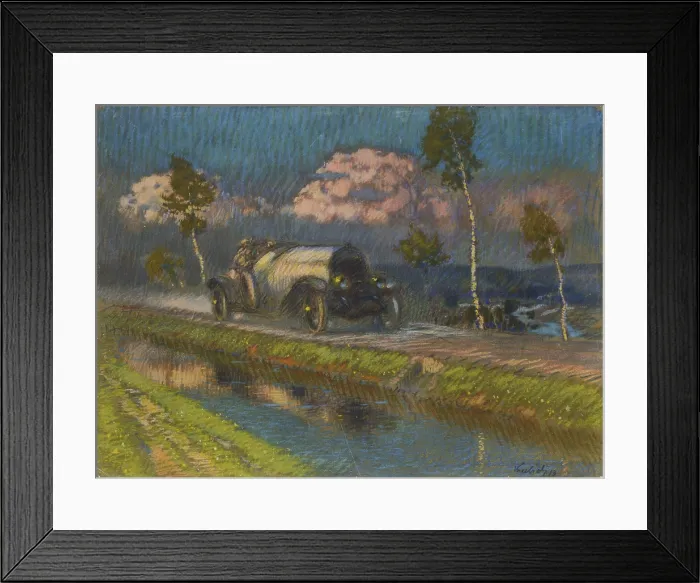 Framed Print : The Car, 1913 Framed Print : The Car, 1913