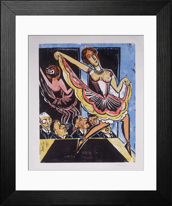 Framed Print : Female Dancer in the Mirror, 1923 Framed Print : Female Dancer in the Mirror, 1923