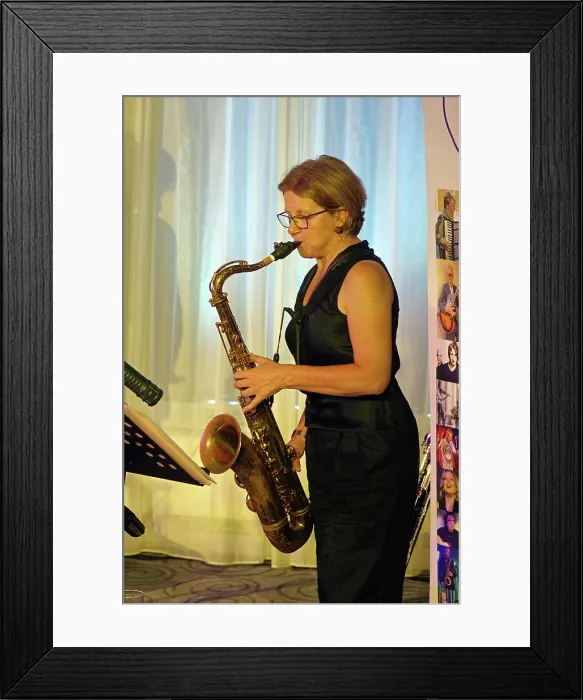 Framed Print : Karen Sharp, iG4, Watermill Jazz Club, Dorking, Surrey, 17 June 2025. Creator: Brian O'Connor. Karen Sharp, iG4, Watermill Jazz Club, Dorking, Surrey, 17 June 2025 Framed Print : Karen Sharp, iG4, Watermill Jazz Club, Dorking, Surrey, 17 June 2025. Creator: Brian O'Connor. Karen Sharp, iG4, Watermill Jazz Club, Dorking, Surrey, 17 June 2025