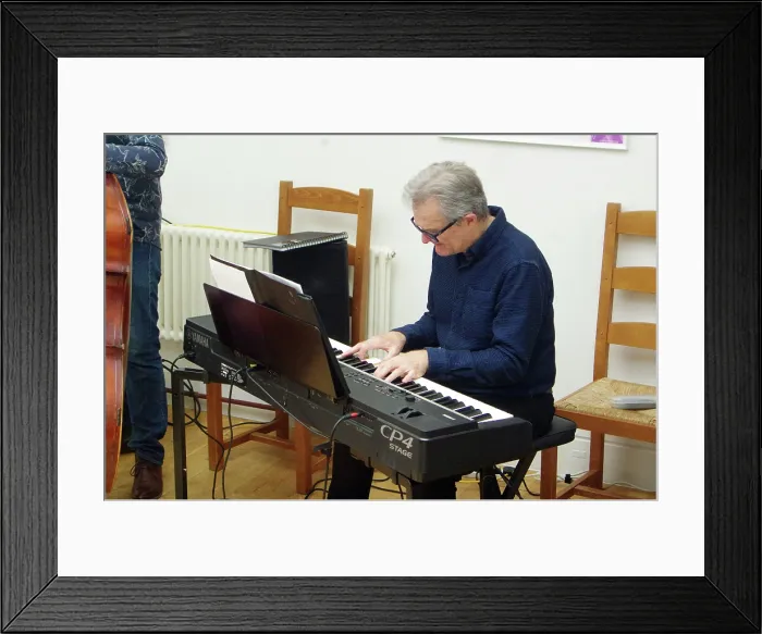 Framed Print : Terry Seabrook, Jo Harrop and Friends, Clocktower Cafe Jazz Club, Croyden, London, 29 May 2025 Framed Print : Terry Seabrook, Jo Harrop and Friends, Clocktower Cafe Jazz Club, Croyden, London, 29 May 2025