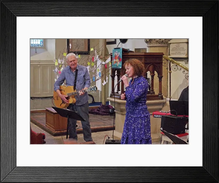 Framed Print : Zoe Francis and Friends, Chris Coull Promotion, St Andrew's Church, Hove, East Sussex, 25 July 2025 Framed Print : Zoe Francis and Friends, Chris Coull Promotion, St Andrew's Church, Hove, East Sussex, 25 July 2025