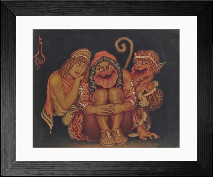 Framed Print : Ancestral spirits, 1927 Framed Print : Ancestral spirits, 1927