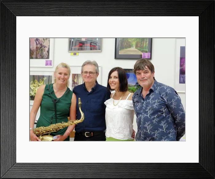 Framed Print : Jo Harrop and Friends, Clocktower Cafe Jazz Club, Croyden, London, 29 May 2025 Framed Print : Jo Harrop and Friends, Clocktower Cafe Jazz Club, Croyden, London, 29 May 2025