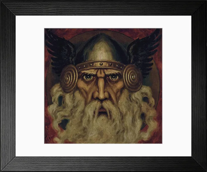 Framed Print : Odin, 1927 Framed Print : Odin, 1927