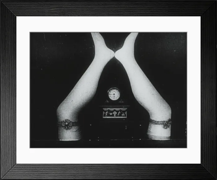 Framed Print : Scene from the silent film Ballet Mecanique, 1924 Framed Print : Scene from the silent film Ballet Mecanique, 1924