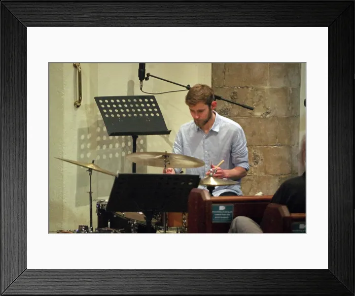 Framed Print : Zoe Francis and Friends, Chris Coull Promotion, St Andrew's Church, Hove, East Sussex, 25 July 2025 Framed Print : Zoe Francis and Friends, Chris Coull Promotion, St Andrew's Church, Hove, East Sussex, 25 July 2025