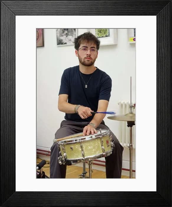 Framed Print : Finn Genockey, Ruta Di Trio, Clocktower Cafe Jazz Club, Croyden, London, 24 July 2025 Framed Print : Finn Genockey, Ruta Di Trio, Clocktower Cafe Jazz Club, Croyden, London, 24 July 2025