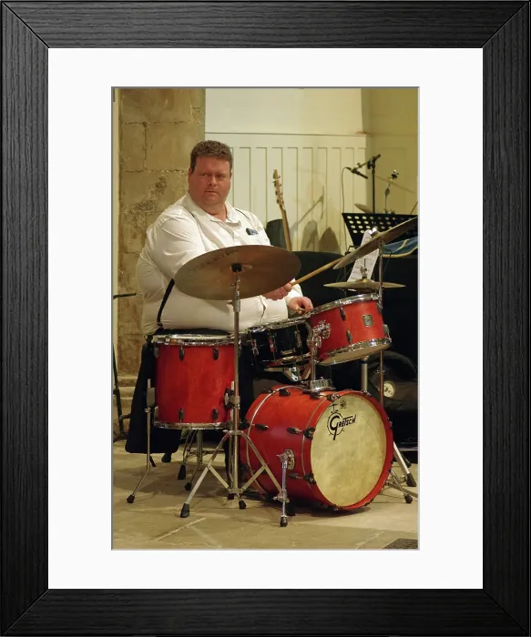 Framed Print : Nat Steele, Tim Whitehead Quintet, Chris Coull Promotion, St Andrew's Church, Hove, August 2025 Framed Print : Nat Steele, Tim Whitehead Quintet, Chris Coull Promotion, St Andrew's Church, Hove, August 2025