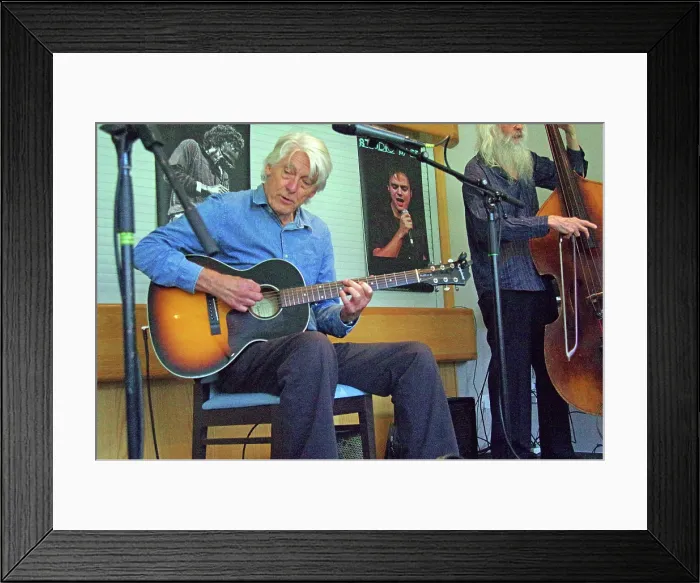 Framed Print : Nils Solberg, Mike Piggott's Hot Club Trio, The Hawth, Crawley, West Sussex, 20 July 2025 Framed Print : Nils Solberg, Mike Piggott's Hot Club Trio, The Hawth, Crawley, West Sussex, 20 July 2025