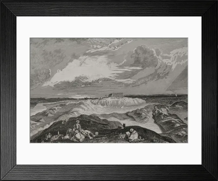 Framed Print : Babylon, 1840. Creator: Aubert Framed Print : Babylon, 1840. Creator: Aubert