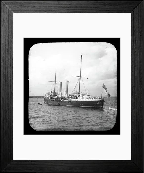 Framed Print : Steam ship, unknown name / location, c1900s. Creator: Robert Augustus Henry L'Estrange. Steam ship, unknown name / location, c1900s. Creator: Robert Augustus Henry L'Estrange Framed Print : Steam ship, unknown name / location, c1900s. Creator: Robert Augustus Henry L'Estrange. Steam ship, unknown name / location, c1900s. Creator: Robert Augustus Henry L'Estrange