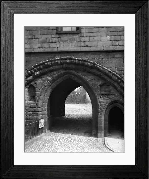 Framed Print : The Abbey Gateway, Chester, England, c1902. Creator: Robert Augustus Henry L'Estrange. The Abbey Gateway, Chester, England, c1902. Creator: Robert Augustus Henry L'Estrange Framed Print : The Abbey Gateway, Chester, England, c1902. Creator: Robert Augustus Henry L'Estrange. The Abbey Gateway, Chester, England, c1902. Creator: Robert Augustus Henry L'Estrange
