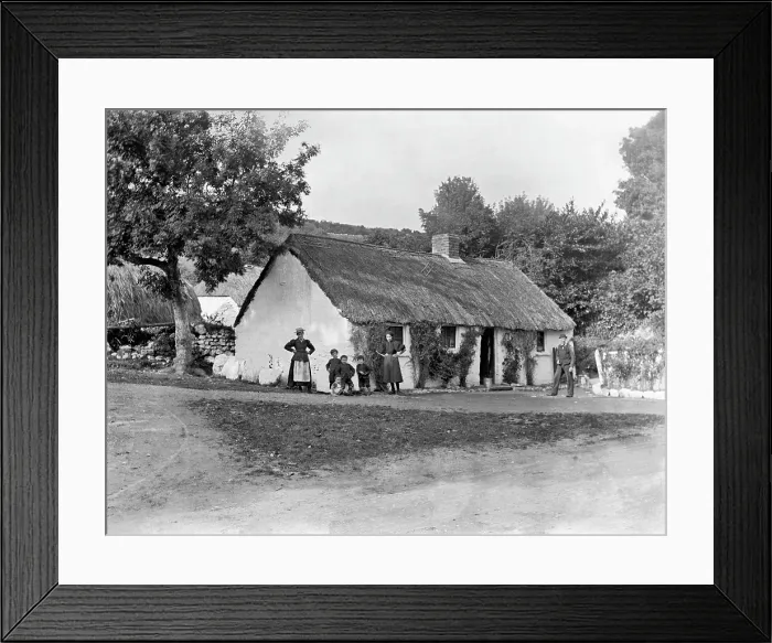 Framed Print : The Cottage, The Scalp near Kilternan Abbey, c1895. Creator: Robert Augustus Henry L'Estrange. The Cottage, The Scalp near Kilternan Abbey, c1895 Framed Print : The Cottage, The Scalp near Kilternan Abbey, c1895. Creator: Robert Augustus Henry L'Estrange. The Cottage, The Scalp near Kilternan Abbey, c1895