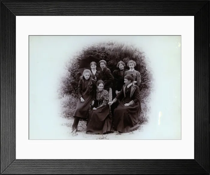 Framed Print : Group photo of people, 1900. Creator: Robert Augustus Henry L'Estrange. Group photo of people, 1900. Creator: Robert Augustus Henry L'Estrange Framed Print : Group photo of people, 1900. Creator: Robert Augustus Henry L'Estrange. Group photo of people, 1900. Creator: Robert Augustus Henry L'Estrange