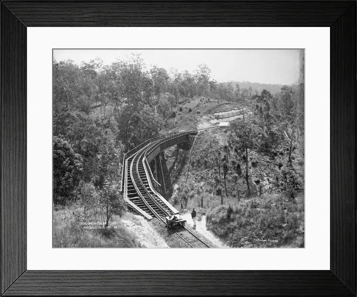 Framed Print : Toowoomba Range between Highfields and Ballard's Camp, c1894. Creator: Poul C Poulsen. Toowoomba Range between Highfields and Ballard's Camp, c1894. Creator: Poul C Poulsen Framed Print : Toowoomba Range between Highfields and Ballard's Camp, c1894. Creator: Poul C Poulsen. Toowoomba Range between Highfields and Ballard's Camp, c1894. Creator: Poul C Poulsen