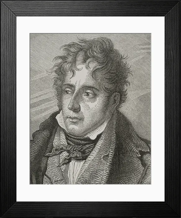 Framed Print : Francois-Rene, vicomte de Chateaubriand (1768-1848), French writer and diplomat, 1856. Creator: Jean Baptiste Charles Carbonneau Framed Print : Francois-Rene, vicomte de Chateaubriand (1768-1848), French writer and diplomat, 1856. Creator: Jean Baptiste Charles Carbonneau