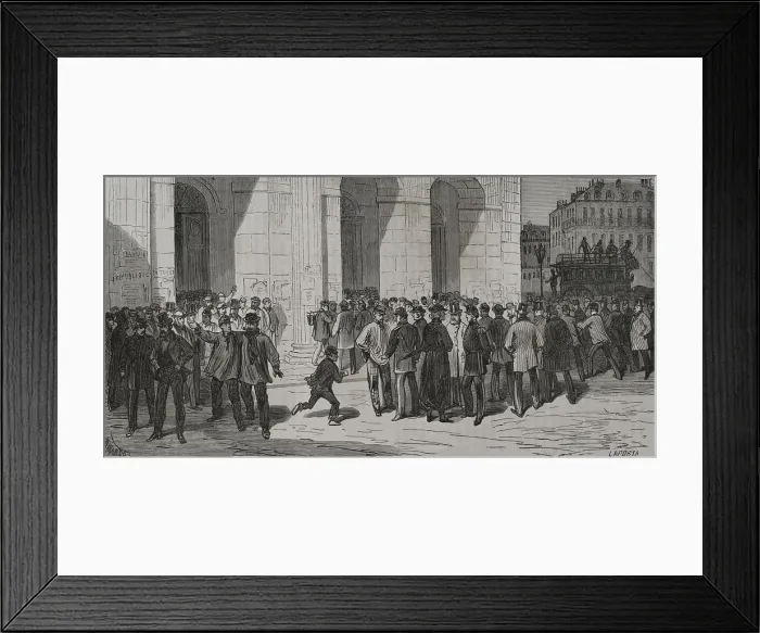 Framed Print : Franco-Prussian War (1870-1871): Municipal elections of 5 Nov 1870 held in Paris during the... 1871 Creators: Fernando Miranda, Tomas Carlos Capuz Framed Print : Franco-Prussian War (1870-1871): Municipal elections of 5 Nov 1870 held in Paris during the... 1871 Creators: Fernando Miranda, Tomas Carlos Capuz
