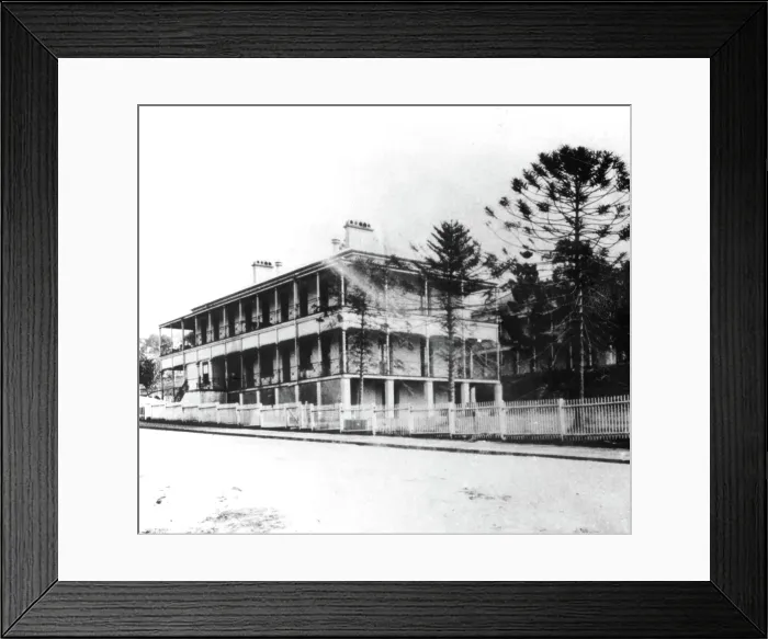 Framed Print : Brisbane Hospital, 1912. Creator: Unknown Framed Print : Brisbane Hospital, 1912. Creator: Unknown