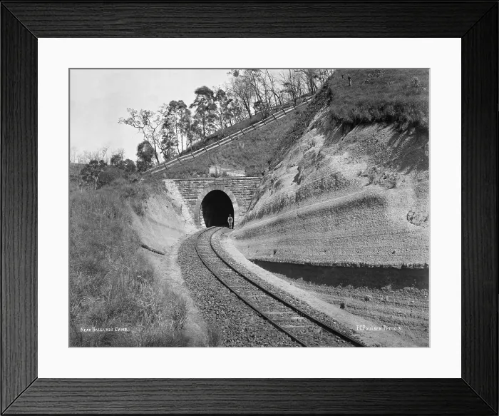 Framed Print : Toowoomba Range near Ballard's Camp, c1894. Creator: Poul C Poulsen. Toowoomba Range near Ballard's Camp, c1894. Creator: Poul C Poulsen Framed Print : Toowoomba Range near Ballard's Camp, c1894. Creator: Poul C Poulsen. Toowoomba Range near Ballard's Camp, c1894. Creator: Poul C Poulsen