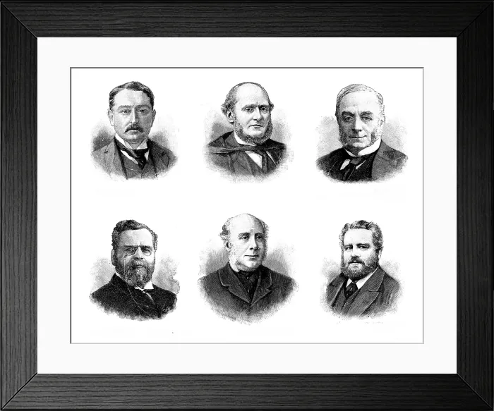 Framed Print : New Year's Honours, 1895. Creator: Unknown. New Year's Honours, 1895. Creator: Unknown Framed Print : New Year's Honours, 1895. Creator: Unknown. New Year's Honours, 1895. Creator: Unknown