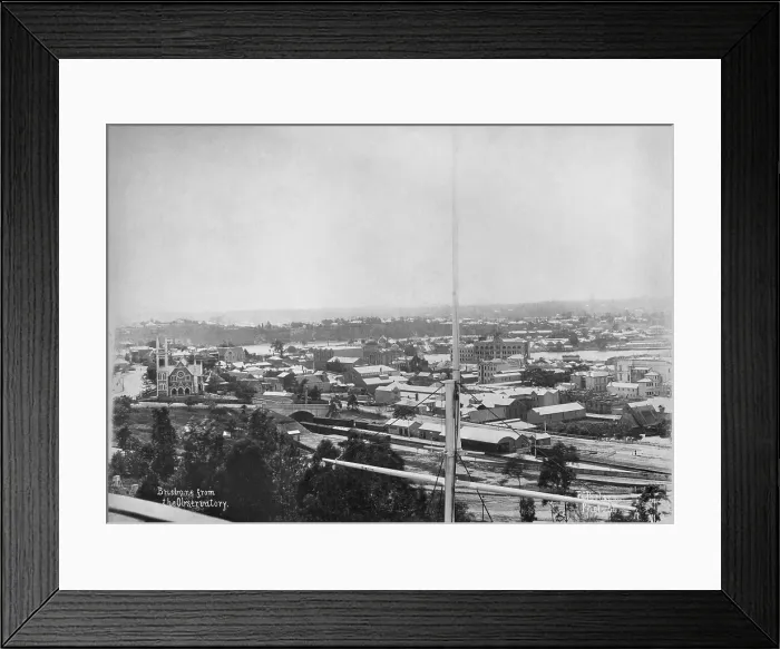Framed Print : Observatory, 1892. Creator: Poul C Poulsen Framed Print : Observatory, 1892. Creator: Poul C Poulsen