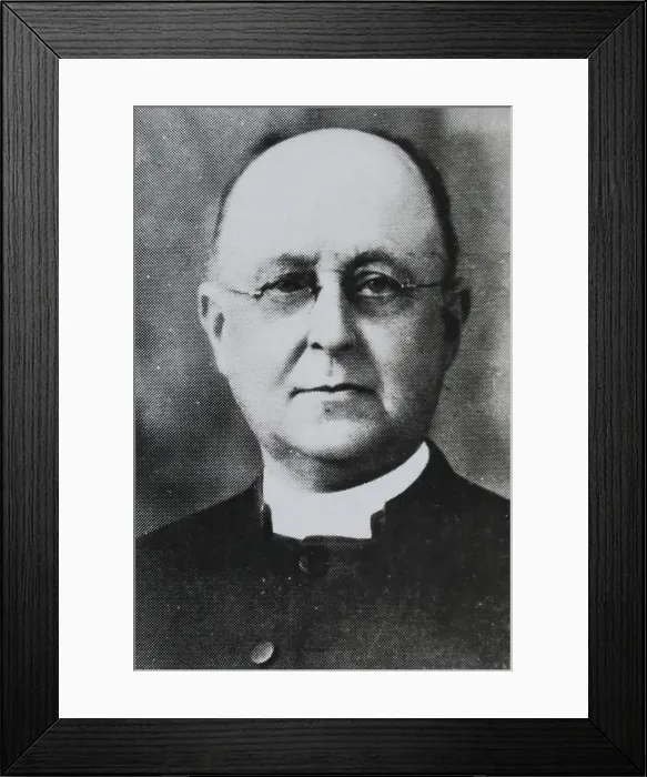 Framed Print : Rev. E. C. Beck. Creator: Unknown
