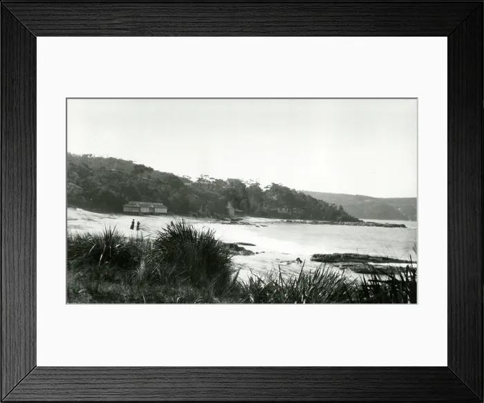 Framed Print : Edwards Beach, Balmoral, c1910. Creator: Unknown