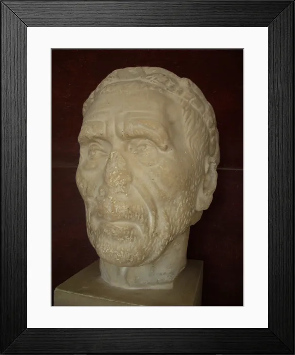 Framed Print : Roman sculpture, 238 AD, El Jem Museum, El Djem, Tunisia, 2009. Creator: Amanda Waite Framed Print : Roman sculpture, 238 AD, El Jem Museum, El Djem, Tunisia, 2009. Creator: Amanda Waite