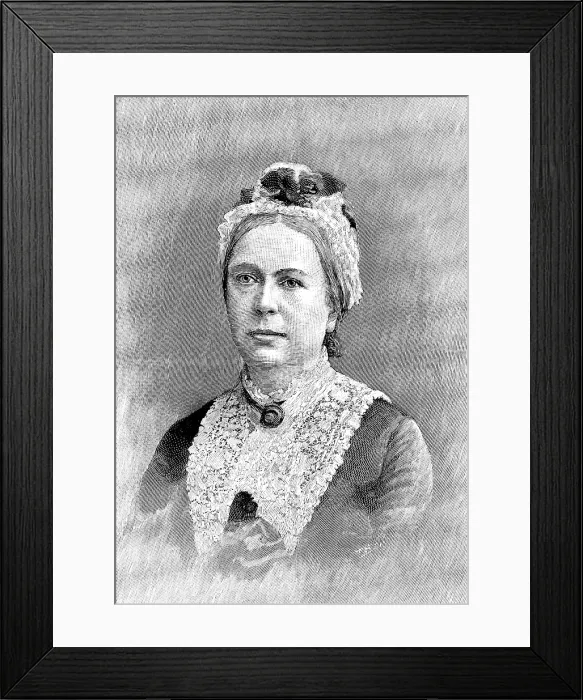 Framed Print : The late Miss Frances M. Buss, 1895. Creator: Unknown Framed Print : The late Miss Frances M. Buss, 1895. Creator: Unknown