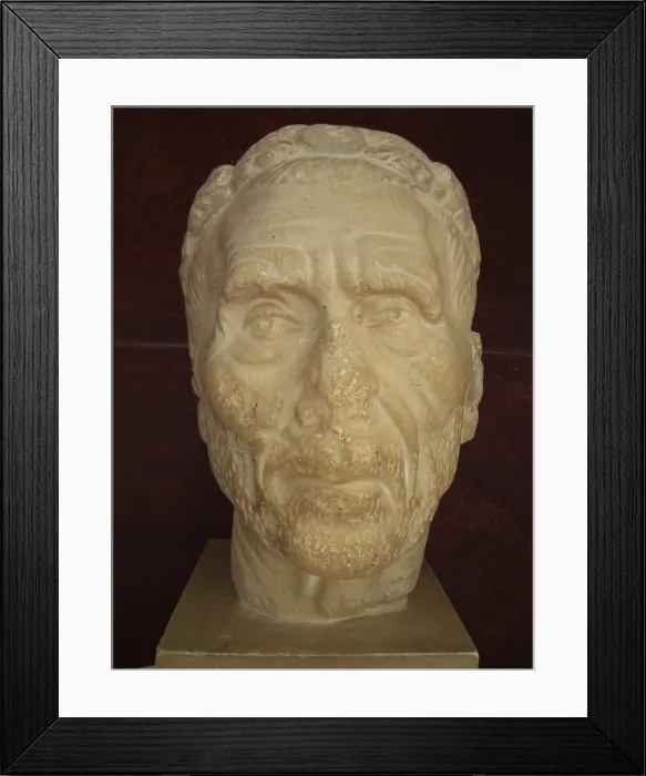Framed Print : Roman sculpture, 238 AD, El Jem Museum, El Djem, Tunisia, 2009. Creator: Amanda Waite Framed Print : Roman sculpture, 238 AD, El Jem Museum, El Djem, Tunisia, 2009. Creator: Amanda Waite