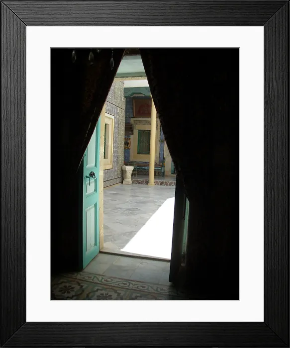 Framed Print : Courtyard, Dar Essid Museum, Sousse, Tunisia, 2009. Creator: Amanda Waite Framed Print : Courtyard, Dar Essid Museum, Sousse, Tunisia, 2009. Creator: Amanda Waite