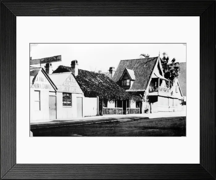 Framed Print : Top Adelaide Street, c1909. Creator: Unknown Framed Print : Top Adelaide Street, c1909. Creator: Unknown