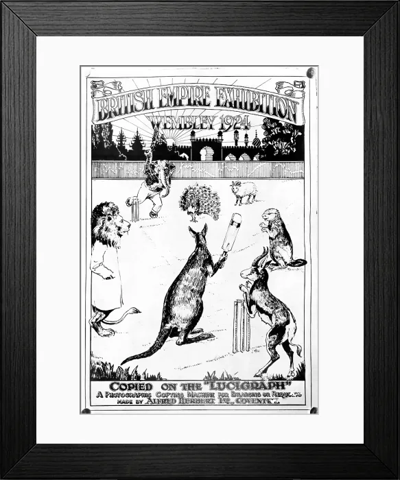 Framed Print : British Empire Exhibition: Wembley 1924. Creator: Unknown Framed Print : British Empire Exhibition: Wembley 1924. Creator: Unknown