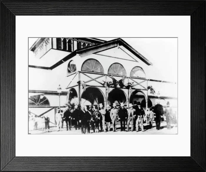 Framed Print : Committee members of the National Agricultural & Industrial Association, 1877. Creator: George Parkinson Wright Framed Print : Committee members of the National Agricultural & Industrial Association, 1877. Creator: George Parkinson Wright