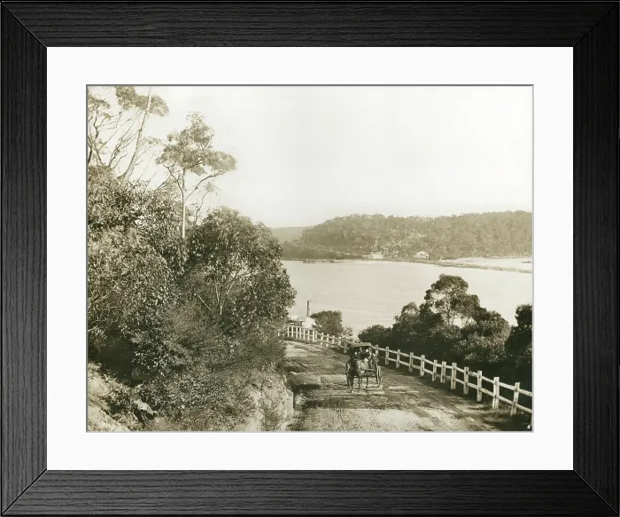 Framed Print : Whaling crew quarters, Mosman Bay. Creator: Unknown Framed Print : Whaling crew quarters, Mosman Bay. Creator: Unknown