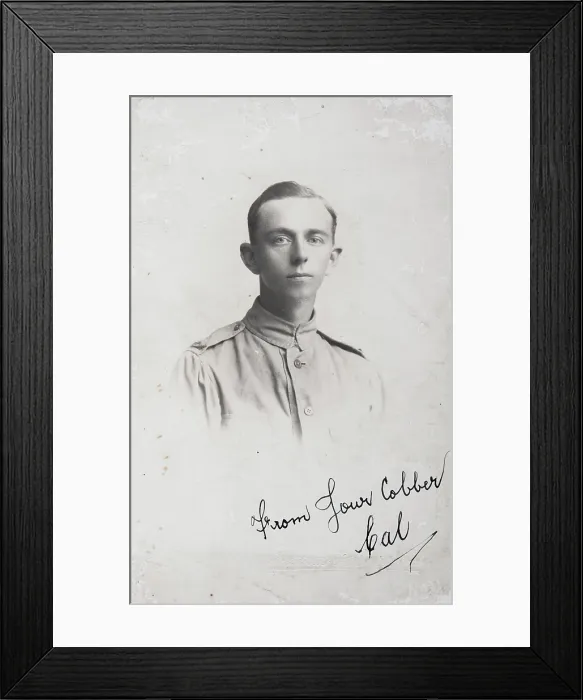 Framed Print : Cal, a cobber of Bernard Laurence Barney Nugent. Creator: Murphy. Cal, a cobber of Bernard Laurence Barney Nugent. Creator: Murphy Framed Print : Cal, a cobber of Bernard Laurence Barney Nugent. Creator: Murphy. Cal, a cobber of Bernard Laurence Barney Nugent. Creator: Murphy