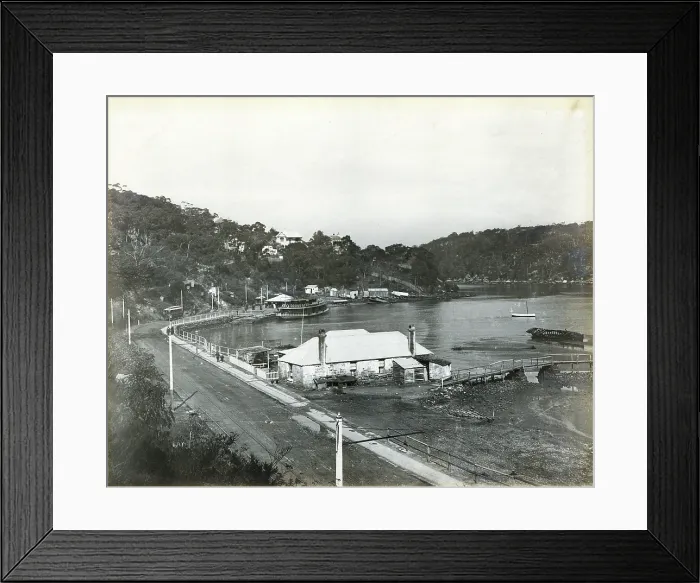 Framed Print : Mosman Bay looking south, c1900. Creator: Unknown Framed Print : Mosman Bay looking south, c1900. Creator: Unknown