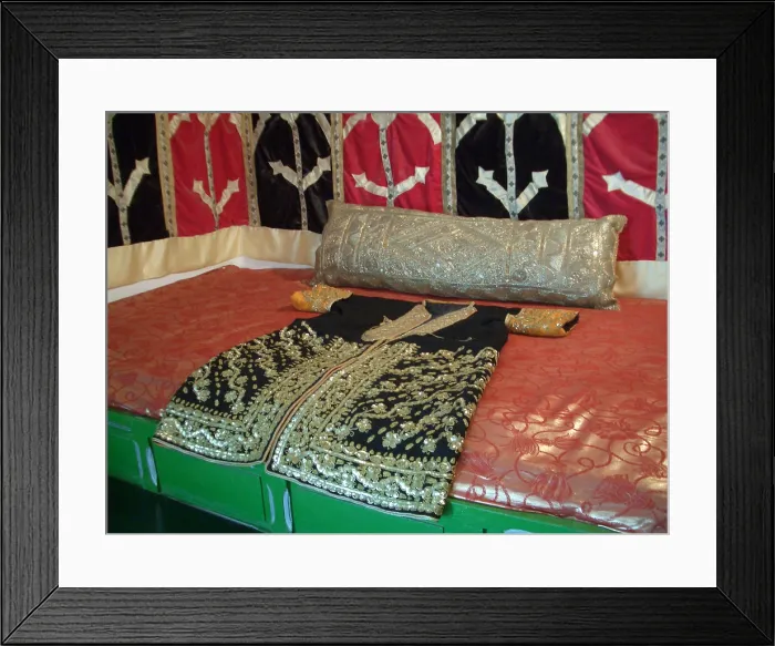 Framed Print : Sequinned robe, Dar Essid Museum, Sousse, Tunisia, 2009. Creator: Amanda Waite Framed Print : Sequinned robe, Dar Essid Museum, Sousse, Tunisia, 2009. Creator: Amanda Waite
