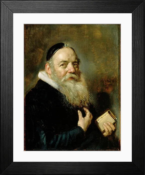 Framed Print : Portrait of Hendrik Swalmius, 1639. Creator: Frans Hals Framed Print : Portrait of Hendrik Swalmius, 1639. Creator: Frans Hals