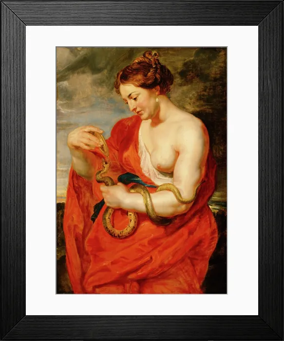 Framed Print : Hygeia, Goddess of Health, c1615. Creator: Peter Paul Rubens Framed Print : Hygeia, Goddess of Health, c1615. Creator: Peter Paul Rubens