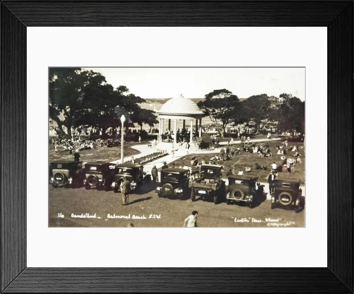 Framed Print : Concert at Balmoral, Mosman, c1930. Creator: Unknown Framed Print : Concert at Balmoral, Mosman, c1930. Creator: Unknown