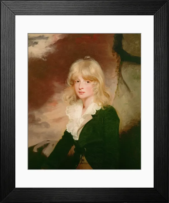 Framed Print : John Granville, between 1790 and 1795. Creator: John Hoppner Framed Print : John Granville, between 1790 and 1795. Creator: John Hoppner