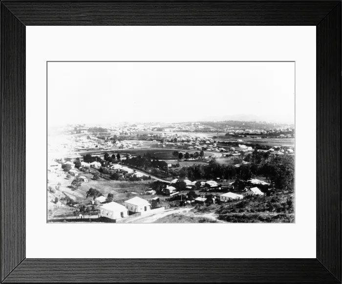 Framed Print : View from Bartley's Hill, Albion Heights, 1912. Creator: Unknown. View from Bartley's Hill, Albion Heights, 1912. Creator: Unknown Framed Print : View from Bartley's Hill, Albion Heights, 1912. Creator: Unknown. View from Bartley's Hill, Albion Heights, 1912. Creator: Unknown