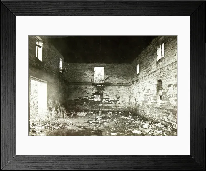 Framed Print : Interior view of The Barn, Mosman Bay, c1920. Creator: Unknown Framed Print : Interior view of The Barn, Mosman Bay, c1920. Creator: Unknown