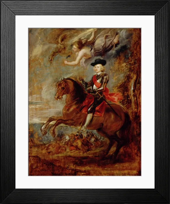 Framed Print : Archduke Ferdinand, Cardinal-Infante of Spain, at the Battle of Nordlingen, 1635. Creator: Peter Paul Rubens Framed Print : Archduke Ferdinand, Cardinal-Infante of Spain, at the Battle of Nordlingen, 1635. Creator: Peter Paul Rubens