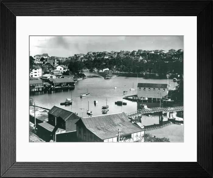 Framed Print : Mosman Bay, c1920. Creator: Unknown Framed Print : Mosman Bay, c1920. Creator: Unknown