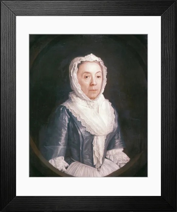 Framed Print : Portrait of Mrs. E.B. 1741. Creator: Francis Kyte Framed Print : Portrait of Mrs. E.B. 1741. Creator: Francis Kyte